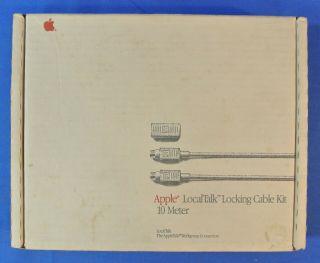 Apple Localtalk Locking Cable Kit 10 Meter Oem