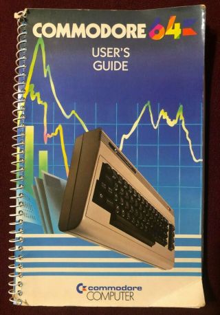 Vintage 1984 Commodore 64 User 