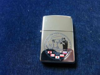 Orig Vintage " Zippo " Lighter " Thirty Years In The Service Of Peace " 0243/1000