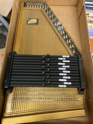 Vintage Oscar Schmidt Autoharp - 12 Chord Auto Harp With Some Accessories