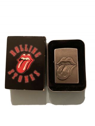 Rare Zippo Surprise Rolling Stones Collectible Lighter