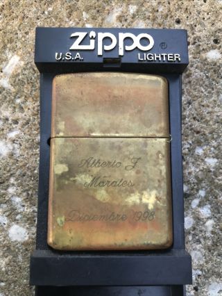 Vintage 2000 Barrett - Smythe Sagittarius Zodiac Sign Zippo Lighter 2