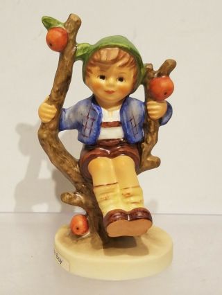 Vintage Hummel Figurine 142 3/0 Apple Tree Boy 4.  5 ".  W.  Germany.  Nr