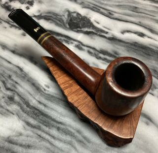 Vintage Estate Stanwell Brass Band Canadian Pipe - Details 2