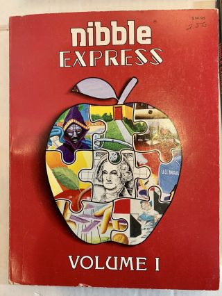 4 VTG Nibble Express Issues Vol.  1,  2,  3 & 5 Apple Computer Software Programing 3