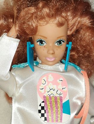 Barbie Cool Times Midge Doll W/ Freckles Red Hair Popcorn Earrings Dance Club