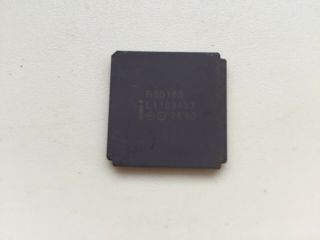 80186,  Intel R80186,  r80186,  Vintage CPU,  GOLD, 3
