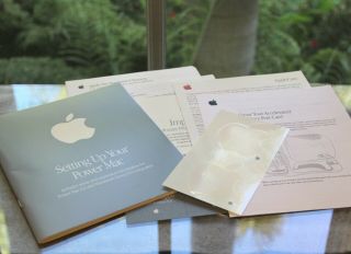 Setting Up Your Power Mac G4 Complete Paperwork Stickers Expansion Applecare Etc