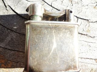 Vintage Sterling Silver? Early Lift Arm Cigarette Lighter,