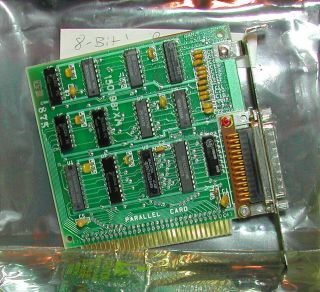 Generic,  8 - Bit Parallel/printer Card Adapter For Ibm Pc,  Xt &compatibles