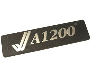 A1200 Logo Metal Case Black Badge For Commodore Amiga 1200 Amiga Kit 12686
