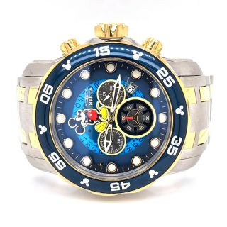 Invicta Disney Mickey Mouse Limited Edition 48mm Chronograph 200m Watch Box 120