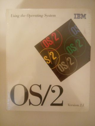 Os/2 Ver 2.  1 Ibm Operating System Non - Boxed Ver
