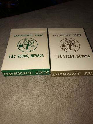 - VINTAGE - “Desert Inn Casino” 2 Joshua Tree 1960s Decks Of Cards.  Las Vegas NV. 2