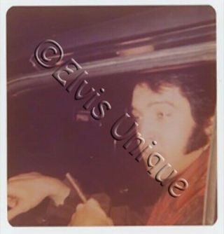 Elvis Presley - Rare Vintage Color Candid 1970 Memphis,  Tn Photo 1