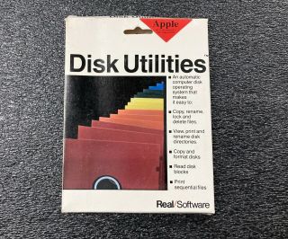 Disk Utilities Apple Iie Iic And Compatibles 5.  25” Floppy