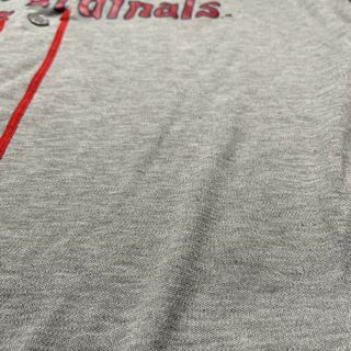 Vintage St Louis Cardinals Baseball Jersey Men’s Size XL Button Down Gray Promo 3