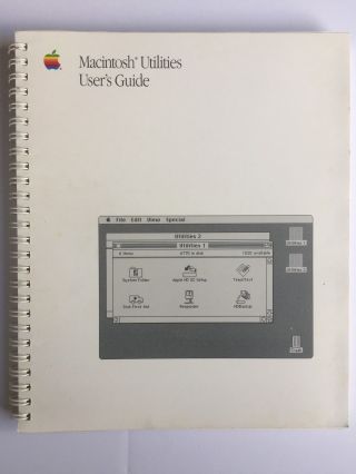 Apple Macintosh Utilities User 