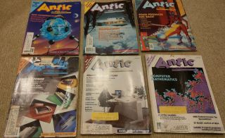 Antic The Atari Resource Vol 4 Number 7,  8,  9,  10,  11,  12