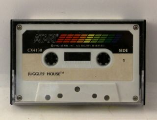 Juggles House 1982 Cassette For Atari 8 - Bit 400 / 800,  Rare