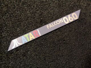 Atari Falcon 060 Color Label / Logo / Sticker / Badge 100 X 10 Mm [288i]