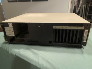 IBM PC AT 5170 Vintage Computer Case Only Some Damage On Front With No Rust 2