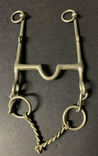 Vintage Horse Bit Made In England Never Rust