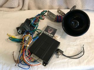 Vintage Viper Auto Security Alarm System Parts Only And Worked