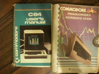 Commodore 64 2 Books Programmer And Reference Guide