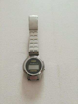 Vintage Casio Casiotron R - 11 Quartz Lcd Watch,  For Repair