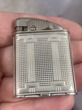 Vintage Evans Clipper Pocket Lighter - Interesting Mechanism