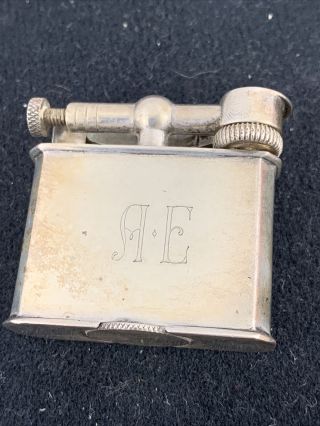 Vintage Sterling Silver Made In Mexico Lift Arm Pocket Lighter