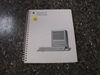 Vintage Apple Macintosh Se Owner 