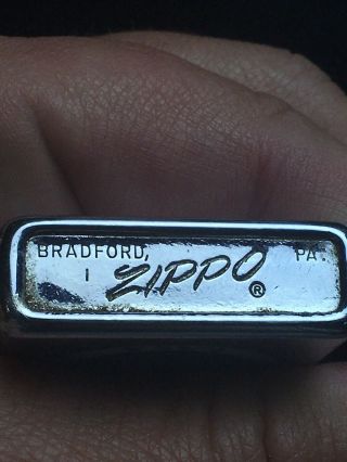 Vintage Apollo NASA Zippo Lighter Rare Early 3
