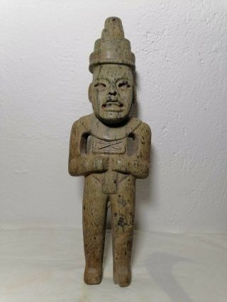 Large Pre - Columbian Olmec Stone Figure From Mexico.  Ca.  400 Bc.