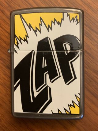 Vintage Zippo Lighter “zap” Barrett Smythe Batman Edition