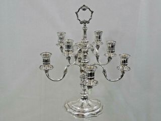 MARIO BUCCELLATI STERLING SILVER pair CANDELABRAS HAND WROUGHT / HAMMERED Italy 3