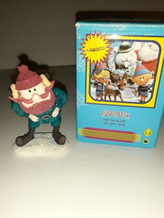 Vintage Rudolph Island Of Misfit Toys Yukon Cornelius Mini Figurine 857939