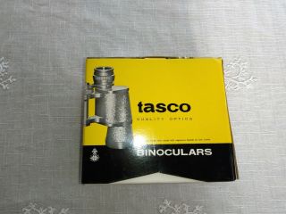 Vintage Tasco Model 304 Binoculars 7 X 35 With Case Nib