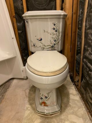 Antique Toilet Pre Owned Luxury Kohler Artist Edition - Great