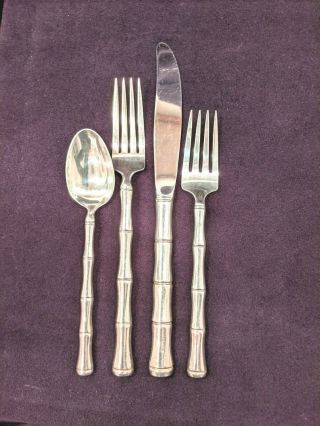 Towle Mandarin 37 Piece Sterling Silver Flatware Set for 8 2