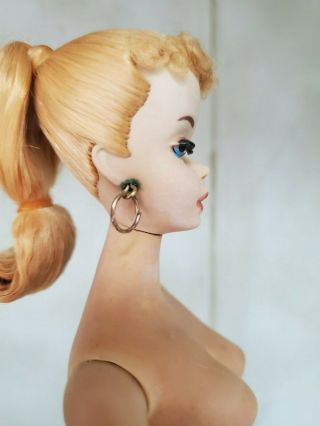 Vintage Barbie 3 Blonde Ponytail in Easter Parade outfit 6