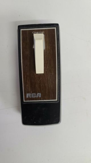 Vintage Rca 1 Button Tv Remote Control 1960s Clicker