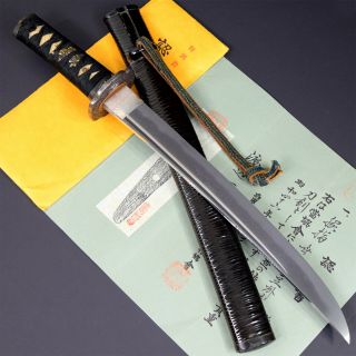 Authentic Japanese Katana Sword Wakizashi Tanenaga 胤長 W/nbthk Tokubetsu Kicho Nr