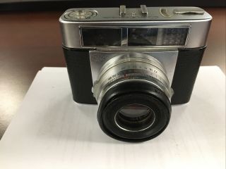 Vintage Zeiss Ikon Contessa Matic 35mm Film Camera; Case.