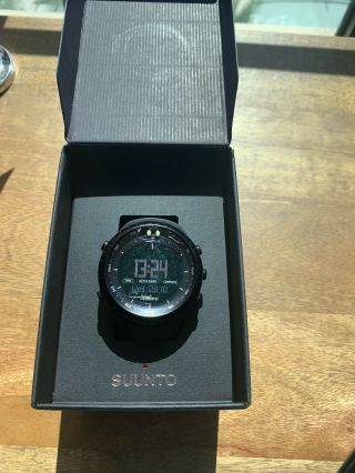 Suunto Core All Black Military Tactical Watch W/ Altimeter Barometer Compass