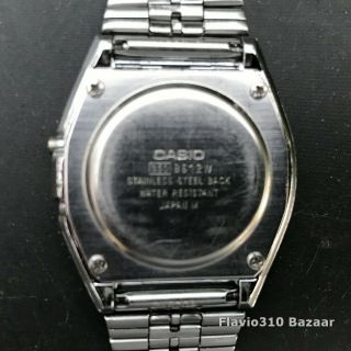 Rare 1987 Vintage CASIO B - 612W (350) Japan M 34mm Watch - Battery 3