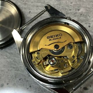 OH serviced,  SEIKO BUSINESS Vintage 1963 26Jewels 6206 - 8190 Automatic Men ' s 361 2
