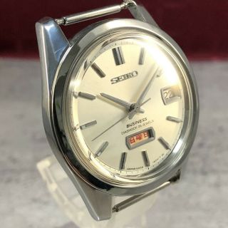 OH serviced,  SEIKO BUSINESS Vintage 1963 26Jewels 6206 - 8190 Automatic Men ' s 361 4