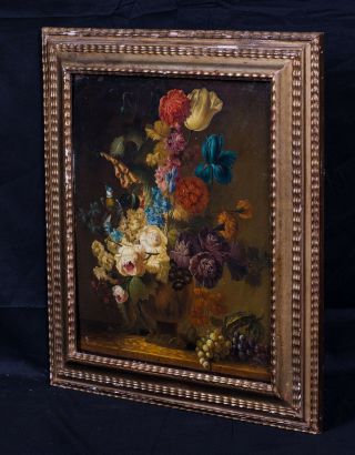 17th Century Dutch Old Master Still Life Flowers Rachel RUYSCH (1664 - 1750) 4